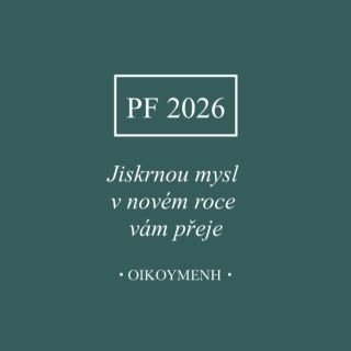 OIKOYMENH všem přeje do nového roku jen to nejlepší! Těšíme se na vás v roce 2026! ✨ A vy se s trochou trpělivosti můžete...